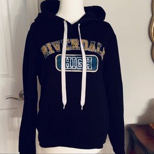 Youth “Riverdale High” Sweatshirt, Sz L, Black
